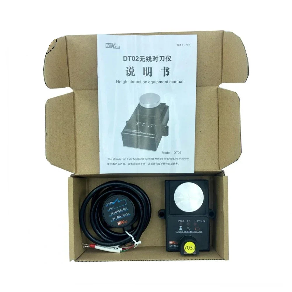 probe CNC wireless tool DT02-3 machining center, wireless tool setting, 5V-24V CNC tool adjustment