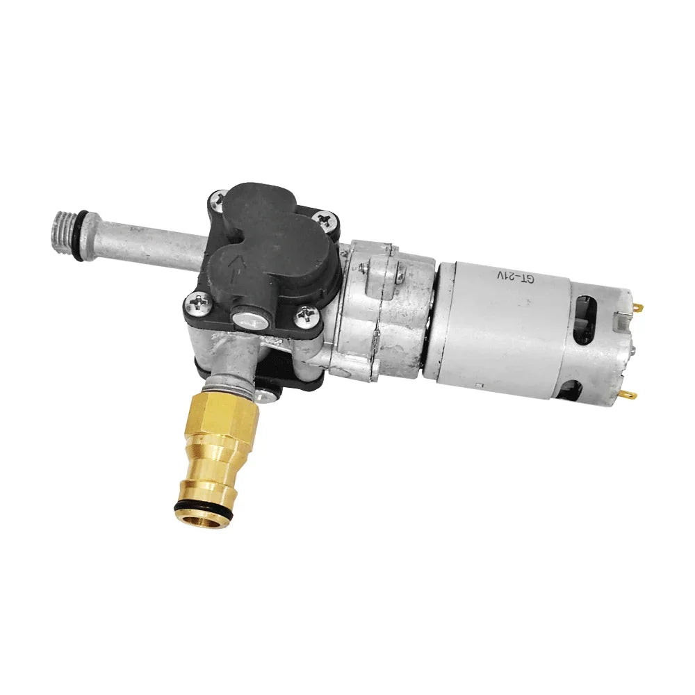 21V Pressure Washer Zinc Alloy Pump Head Plunger Portable Lithium Power Cleaner Accessories Car Washing Machine Pump Host