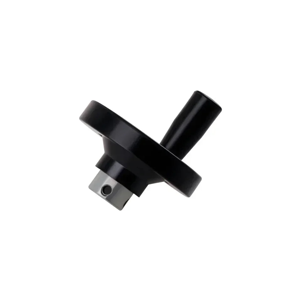 CNC 3D Printer Spoked Handwheel 63mm 80mm Black Aluminum Alloy Handwheel Back Corrugated Milling Machine Lathe