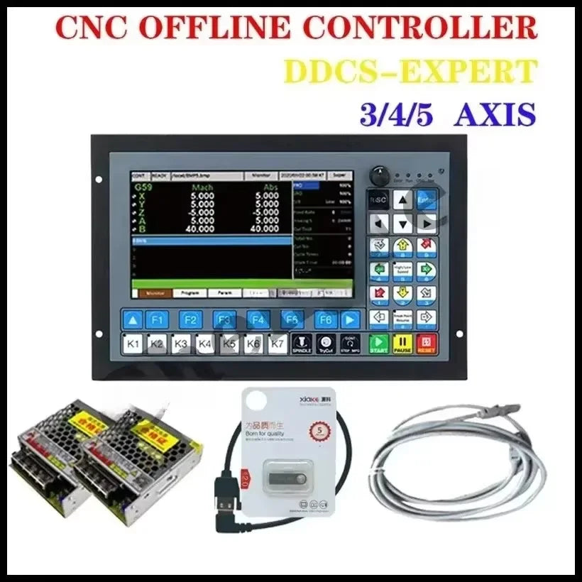 Standalone CNC Controller DDCS-EXPERT/M350 3/4/5 Axis 1Mkhz Support Close-loop Stepper Sevro/Double Y-axis ATC Replace DDCSV3.1