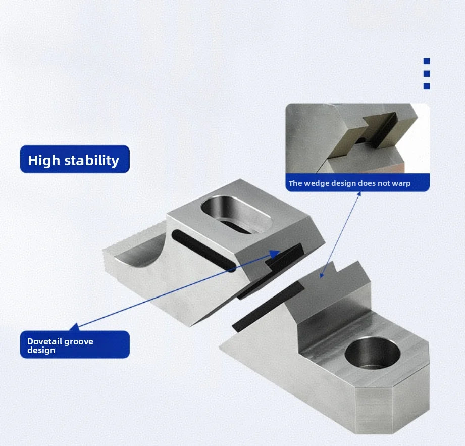 CNC OK Vise Vice Frog Clamps Flat End Bench Vice Workholding Fixturing Side Fixture Clamp Fixed Precision Fixtures Clamping