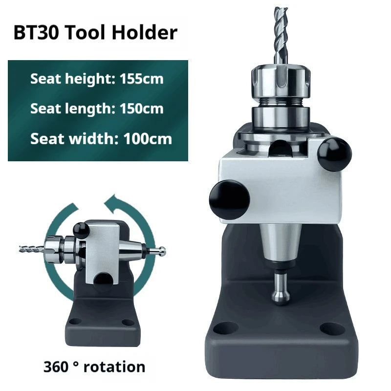 360 degree rotary lock tool holder CNC Tightening Fixture BT30BT40 machining center tool holder remover Tool Locking Device