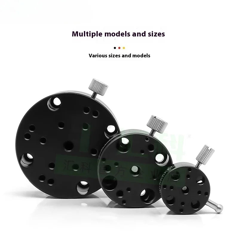 REG25 40 60 R-Axis Rotary Micro-Adjustment Stage High-Precision Knob-Feed Positioning Platform for Optical Alignment Model