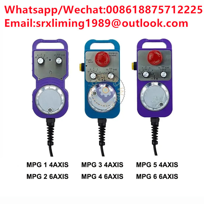 Upgraded version of CNC electronic handwheel, 4/6 axis MPG mach3 controller FAGOR GSK MITSUBISHI FANUC 5V manual pulse