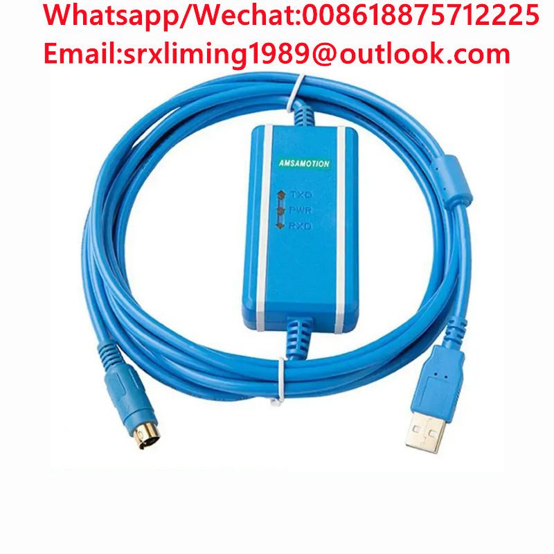 TEBAK PLC Isolated Adapter USB-SC09-FX Isolation Programming Cable Suitable for Mitsubishi FX All Series FX2n FX3U FX1N