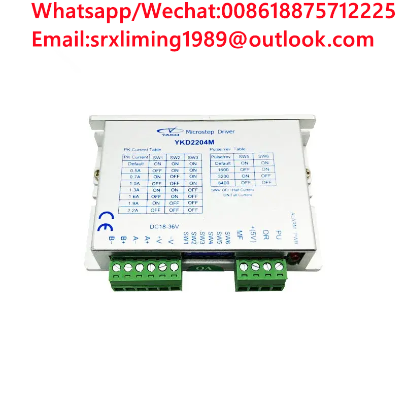 TEBAK YAKO YKD2204M 2Phase Stepper Motor Driver DC18-36V 100KHz Use for CNC Router Engraving Machine Absolutely Genuine.