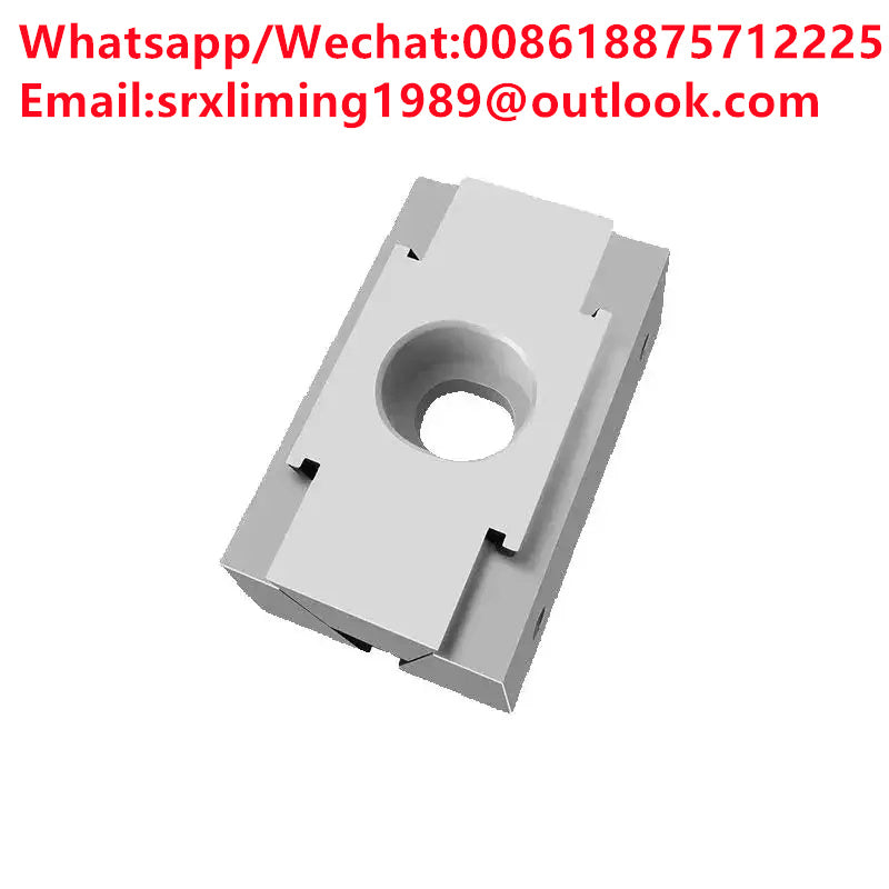 M6/M8L OK Double Extension Vise Fixture CNC Machining Center Multi-station Batch Processing Inclined Wedge Expansion Clamp Block