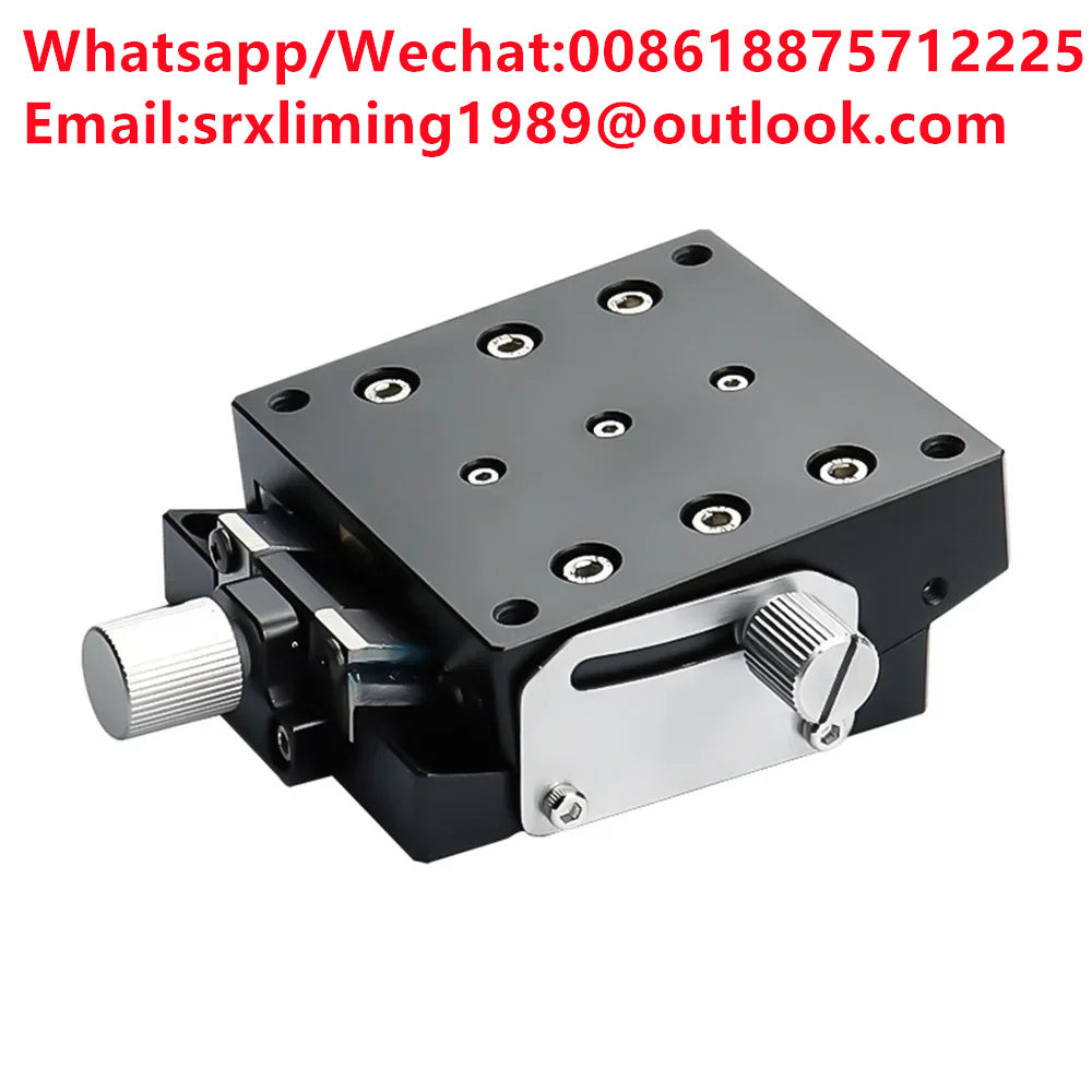 GFG40 GFWG40 X Axis XY Axis 40mm Sliding Table Manual Radian Angle Table Goniometer Swing Table Measurement Displacement Radian