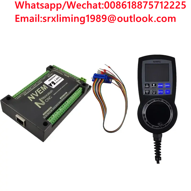 TEBAK NVEM V5 CNC Mach3 Controller NVMPG Handwheel 6Axis Motion Controller Adopts the ARM Design Framework Cyclmotion