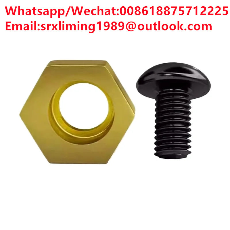 M4-M16 Precision CNC OK Vise Hexagonal Eccentric Fixture Clamps Stainless Steel Anchor Clamping with Nut for Workholding Thread