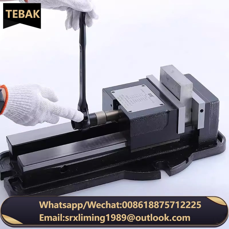 MADE in china Double-opening Heavy-duty Flat-nose Pliers Highprecision Type Flat-nose Pliers Milling Machine-specific Bench Vise