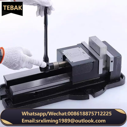 MADE in china Double-opening Heavy-duty Flat-nose Pliers Highprecision Type Flat-nose Pliers Milling Machine-specific Bench Vise