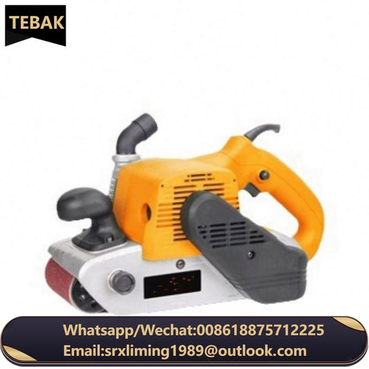 A TEBAK CX-26 Hot Sell Belt Sander 220V 2400W with Alumina Oxide Sanding Belt for Woodworking