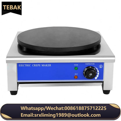 Pancake Maker Machine Commercial Stainless Portable Kitchen Electric Crepe Maker Machine Price