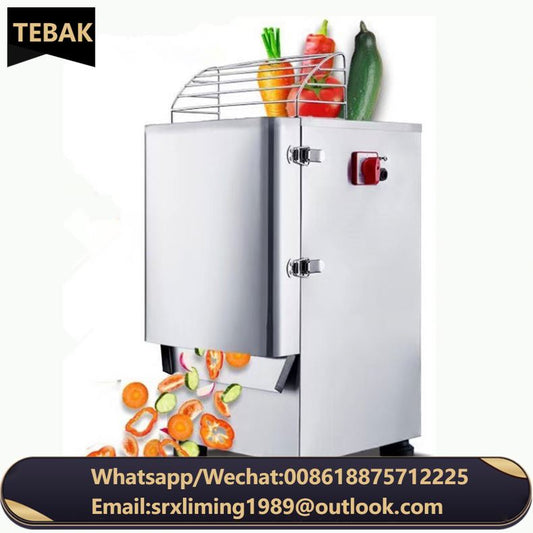 TEBAK French Fries Potato Chip Spiral Cutting Machine Vegetable Cutter Fruit Dicing Grinding Machine Food Chopper Slicer