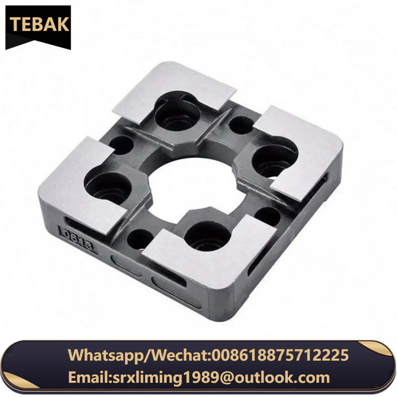 TEBAK 3R High-precision Positioning Plate 54*54 mm 70*70 mm Macro Pallet Stainless Steel Centering Plate for EDM Quick Locking