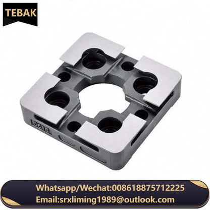 TEBAK 3R High-precision Positioning Plate 54*54 mm 70*70 mm Macro Pallet Stainless Steel Centering Plate for EDM Quick Locking