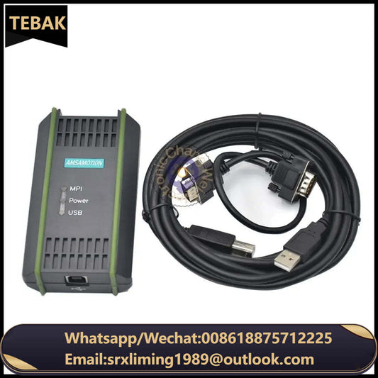 CNC 6ES7972-0CB20-0XA0 PC Adapter USB Cable PLC For Siemens S7-200/300/400 RS485 Profibus MPI/PPI 9-pin