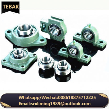 TEBAK D-26 Pillow Block Bearing Shaft UCP202 UCP203 UCP204 UCP205 UCP206 UCP207 Pillow Block Housing Fixed Support Seat