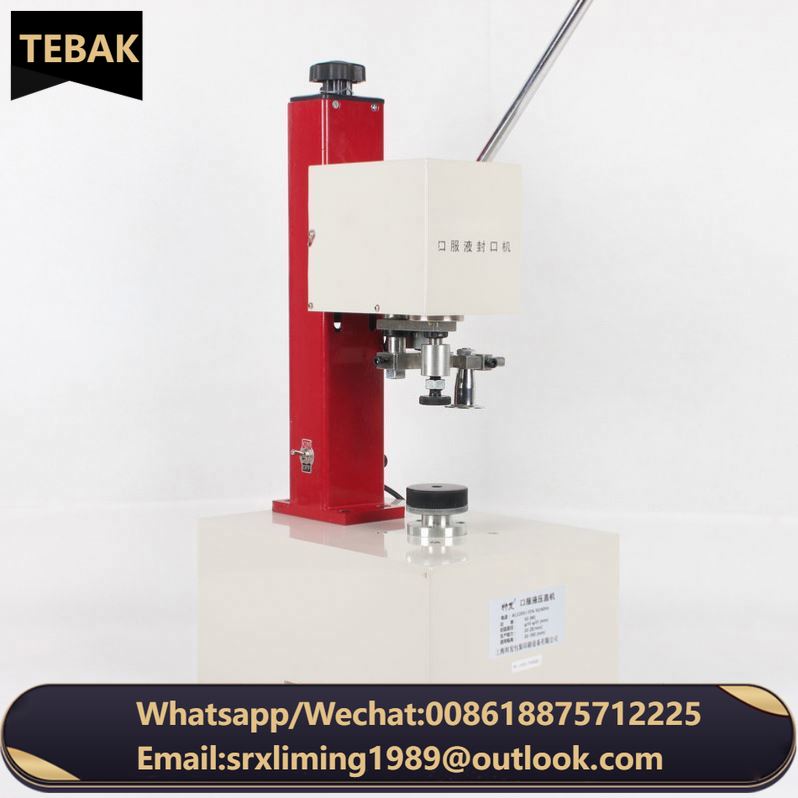 TEBAK 10ml Vials Stock Semi-Automatic Bottle Cap Vial 13mm&20mm Crimper