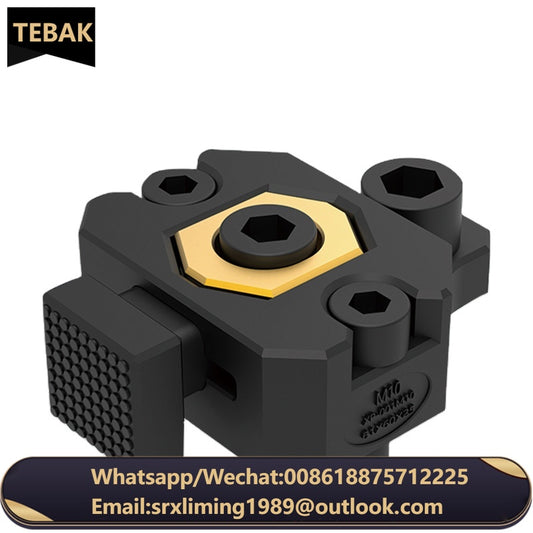 Cheap M6/8/10 Ok Vise Wedge clamps Modular Wedge Clamping element Single Vice Pneumatic Locking Block Side Pressure Positioning