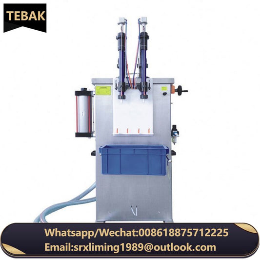TEBAK Shampoo Cleaner Corrosive Bottling Double Head Corrosive Liquid Sterilization Water Liquid Bottle Oil Filling Machine