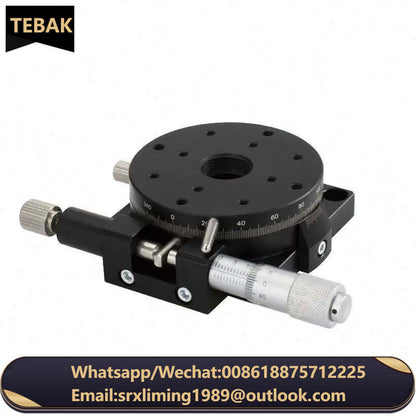 Manual Precision Adjustment of Displacement with High Load and High Precision Micrometer Fine Adjustment of Manual Slide Table