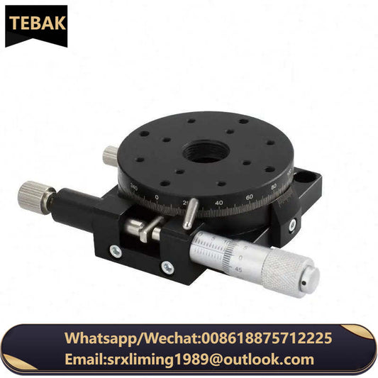 Manual Precision Adjustment of Displacement with High Load and High Precision Micrometer Fine Adjustment of Manual Slide Table