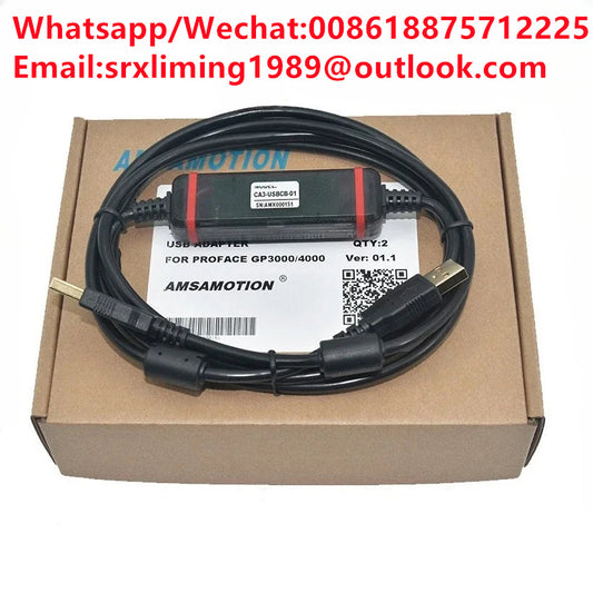 CNC CA3-USBCB-01 Download Line USB Port PLC Communication Programming Cable Suitable PRO-FACE GP3000 ST3000 LT3000 AGP3301