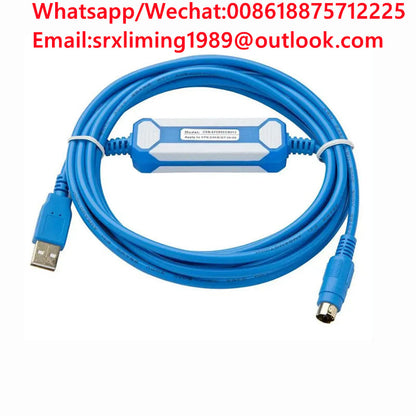 TEBAK CNC USB-AFC8513 Isoltaed Programming Cable Suitable FP0/FP2 FP-X/M Series PLC Download Line