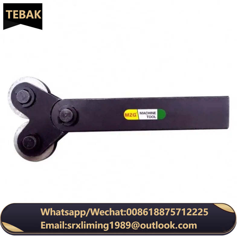 TEBAK Knurling Tool 0.4  0.6 0.8 1.0 1.2 1.4 1.6 mm Double Wheel Reticulated Form Knurling Tool for Lathe