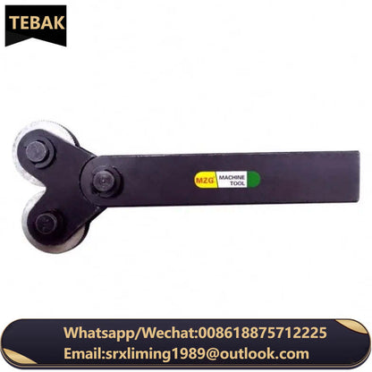 TEBAK Knurling Tool 0.4  0.6 0.8 1.0 1.2 1.4 1.6 mm Double Wheel Reticulated Form Knurling Tool for Lathe