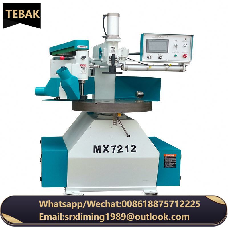 A TEBAK Auto Coping Shaper Milling Machine Automatic Woodworking Moulder Copying Processing Round Oval Rectangular Wood Workpieces