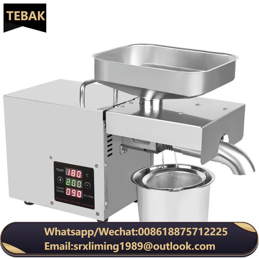 TEBAK Competitive Price Sesame Food Oil Extruding Machine for Small Business