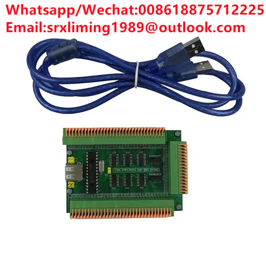USB hid Manual control extended current board Do not install screw versions Analog voltage (0-5v) to digital quantity (1-2）MACH3