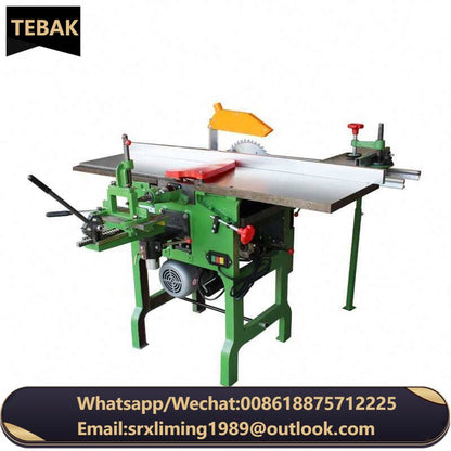 Push-Table Multi-Functional Woodworking Multi-Purpose Machine Tool Electric Planer Planer Equipment Punching Planer Square H