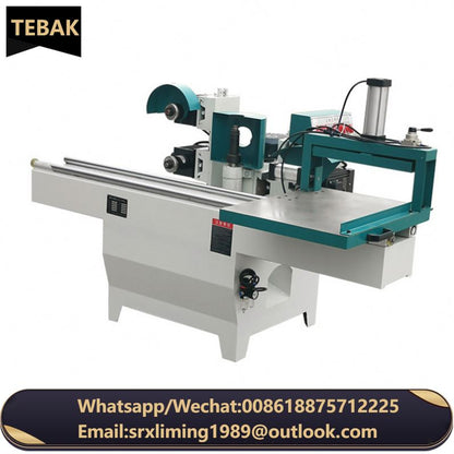 A Double-Track Pneumatic Square Tenoning Machine New Woodworking Machinery with Five-Disc Tenoners Motor-Driven Mortising Machines