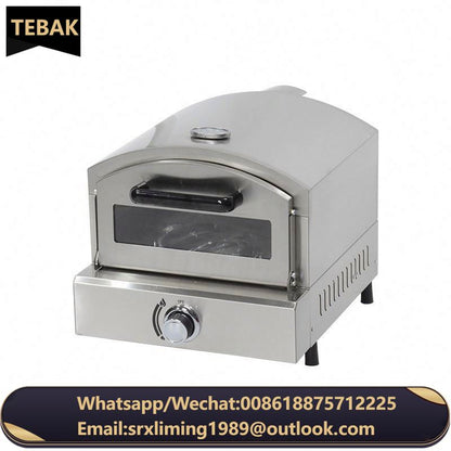 High Quality Gas Pizza Oven for Pizzeria Electric Single-layer Pizza Cone Making Machine