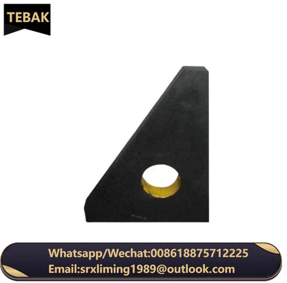 High Precision Granite Tri Square Edge Angle 90 Degree Measuring Tool