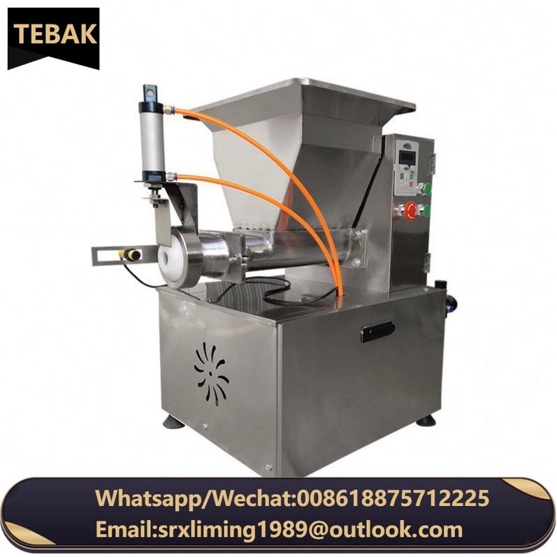 TEBAK Round Cake Cutting Machine Pneumatic Model Automatic Pizza Cutting Machine, Hamburger Bread Cutting Machine