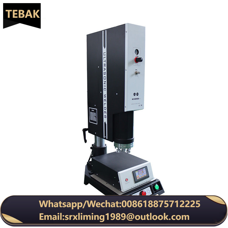 TEBAK ABS PP Plastic PSA Slabs Case 20K 2600 Watt Automatic Ultrasonic Welding Machine Welding Machine