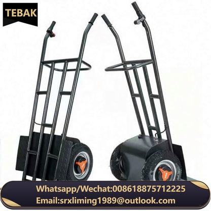 Factory Wholesale Electric Hand Truck Capacity 600KG Battery Powered Hand Truck Lithium Battery Hand Trolley for Material Moving