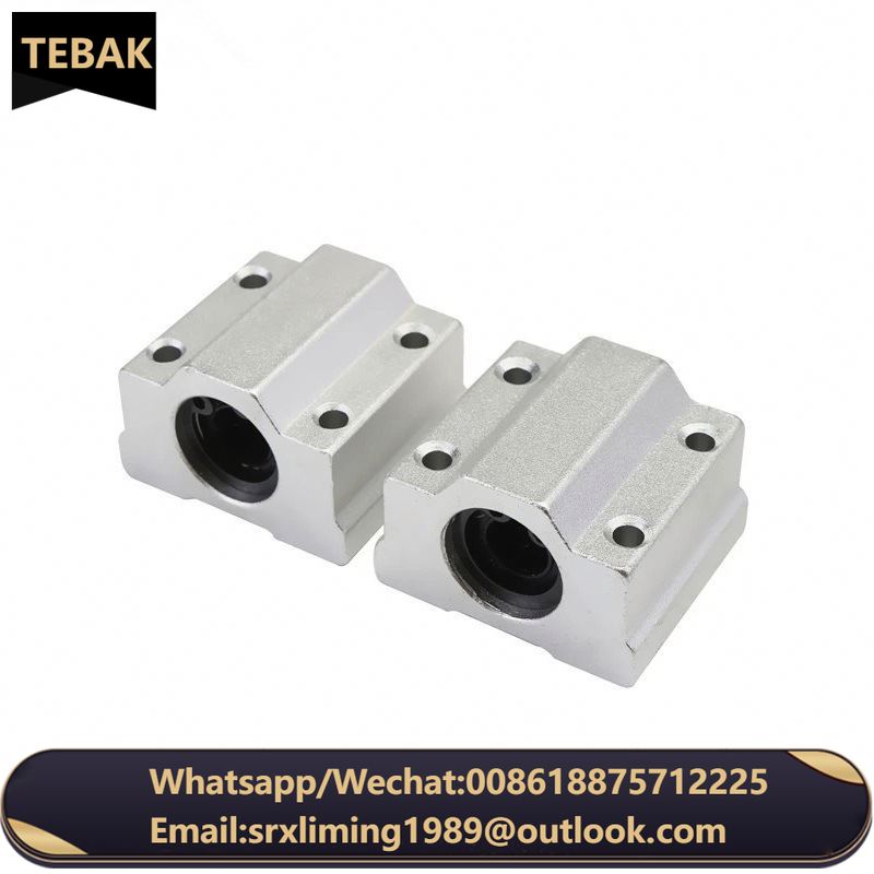 TEBAK D-18 Linear Motion Bearing SCS8UU SCS10 SCS12 16 20 SCS25UU Slide Block SCS30UU Linear Motion Ball Slide Bearing Block