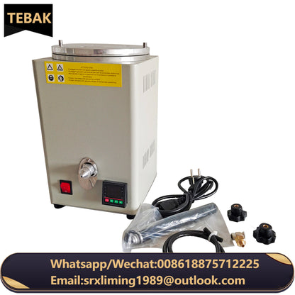 TEBAK Automatic Wax Injection Machine Equipment for Jewelry Casting Making Pressure Wax Injector Vacuum Wax Casting Machine