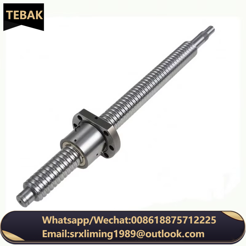 TEBAK W-07 CNC Machine Ball Screw SFU1605 SFS SFK Series with Support BKBF10 12 15 17 20