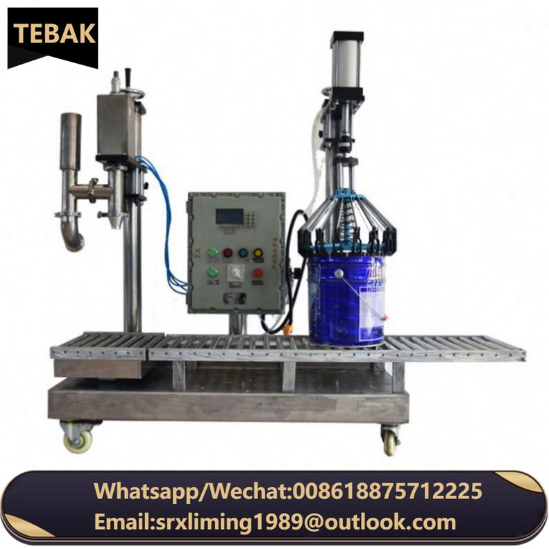 XSH-2 TEBAK Factory Supply Plastic Bucket Weighing Filling Equipment / Weigher Filling Machine