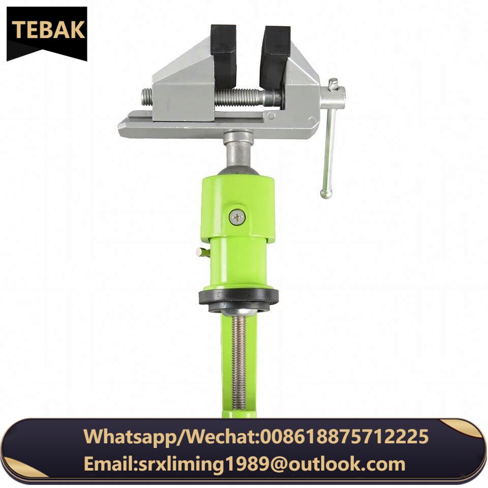 TEBAK 360 Degree Rotation Micro  DIY Tools Mini Universal Table Vice Small Table Vice 360 Degree Rotation Micro Vice