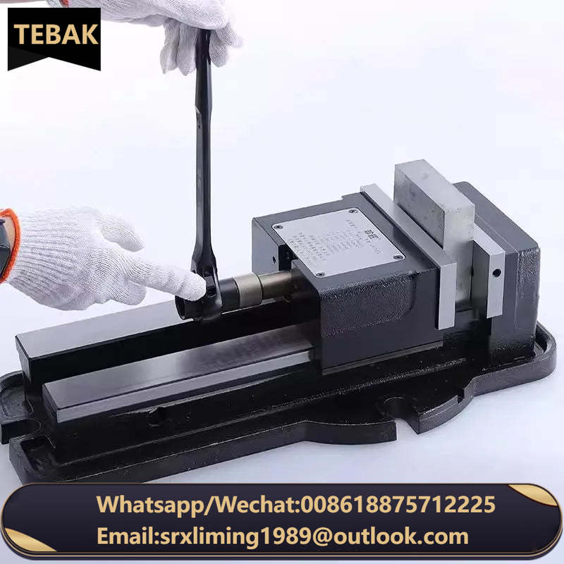 Double-opening Heavy-duty Flat-nose Pliers High-precision Angle-fixed Type Flat-nose Pliers Milling Machine-specific Bench Vise