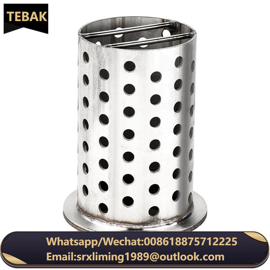 TEBAK Stainless Steel Perforated Flask Jewellery Making Casting Tools Jewelry Casting Customize Gypsum Flasks Perforated Flask