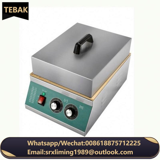 Multiple Stainless Steel Commercial Digital Electric Pancake Maker Snack Crepe Pancake Makers Automatic Souffle Pancake Machine